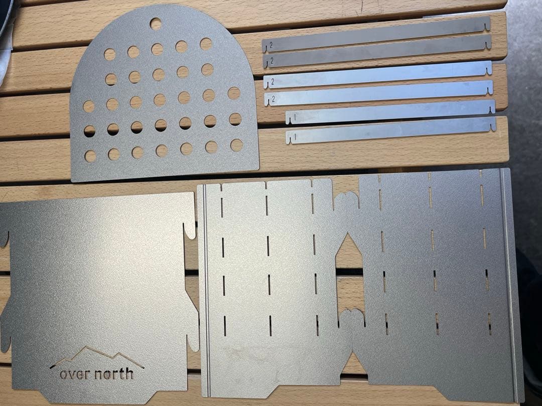 SCREEN STOVE（純チタン製UL焚き火台）♯訳あり品