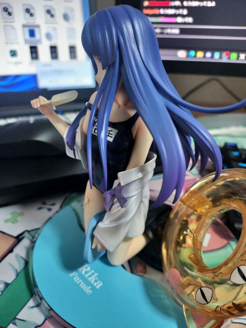 古手梨花 ひぐらしのなく頃に スクール水着 フィギュア MIYUKI