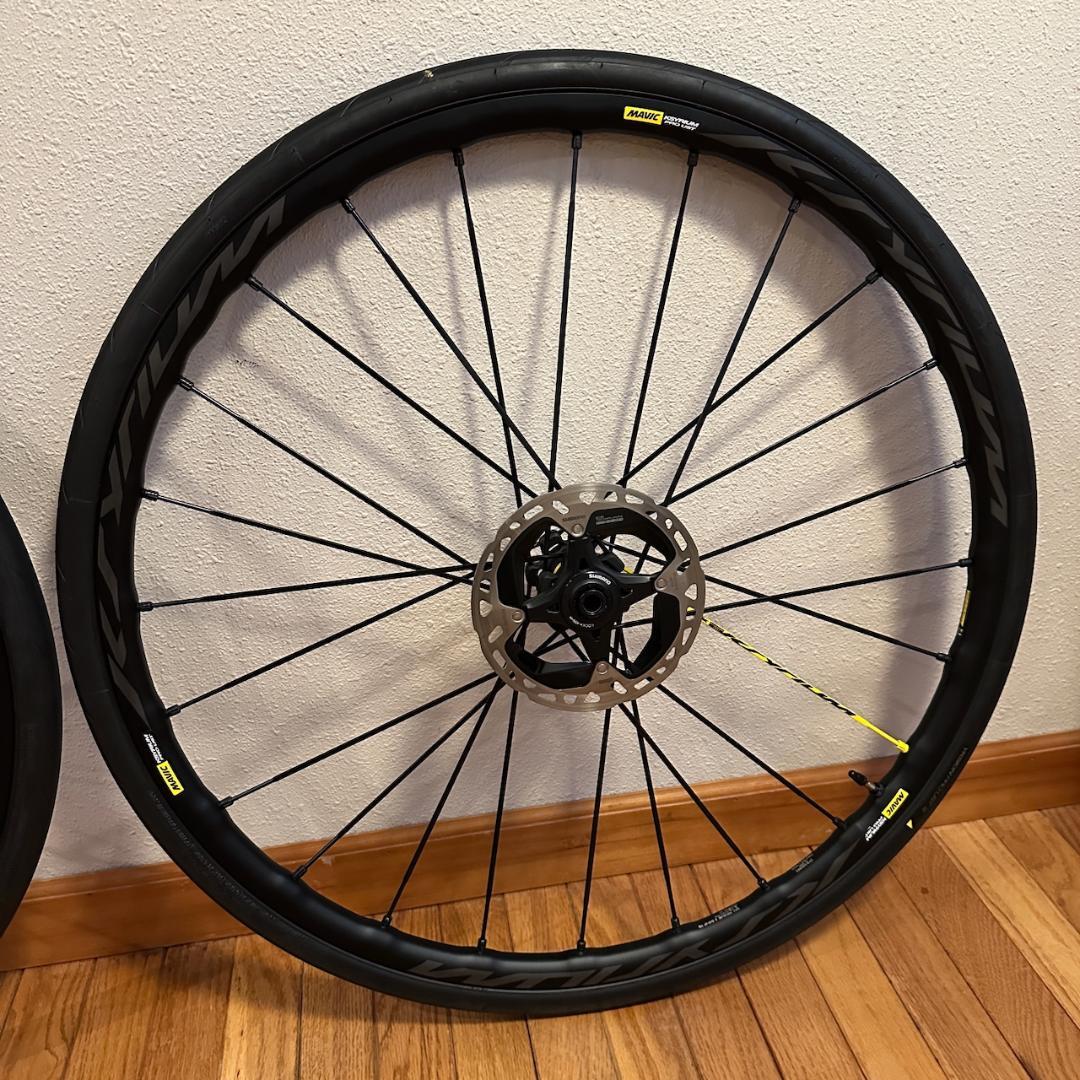 MAVIC KSYRIUM PRO UST DISC シマノ ホイールセット