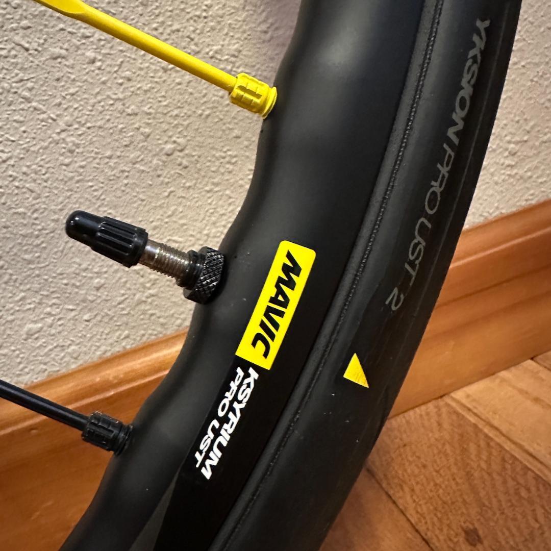 MAVIC KSYRIUM PRO UST DISC シマノ ホイールセット