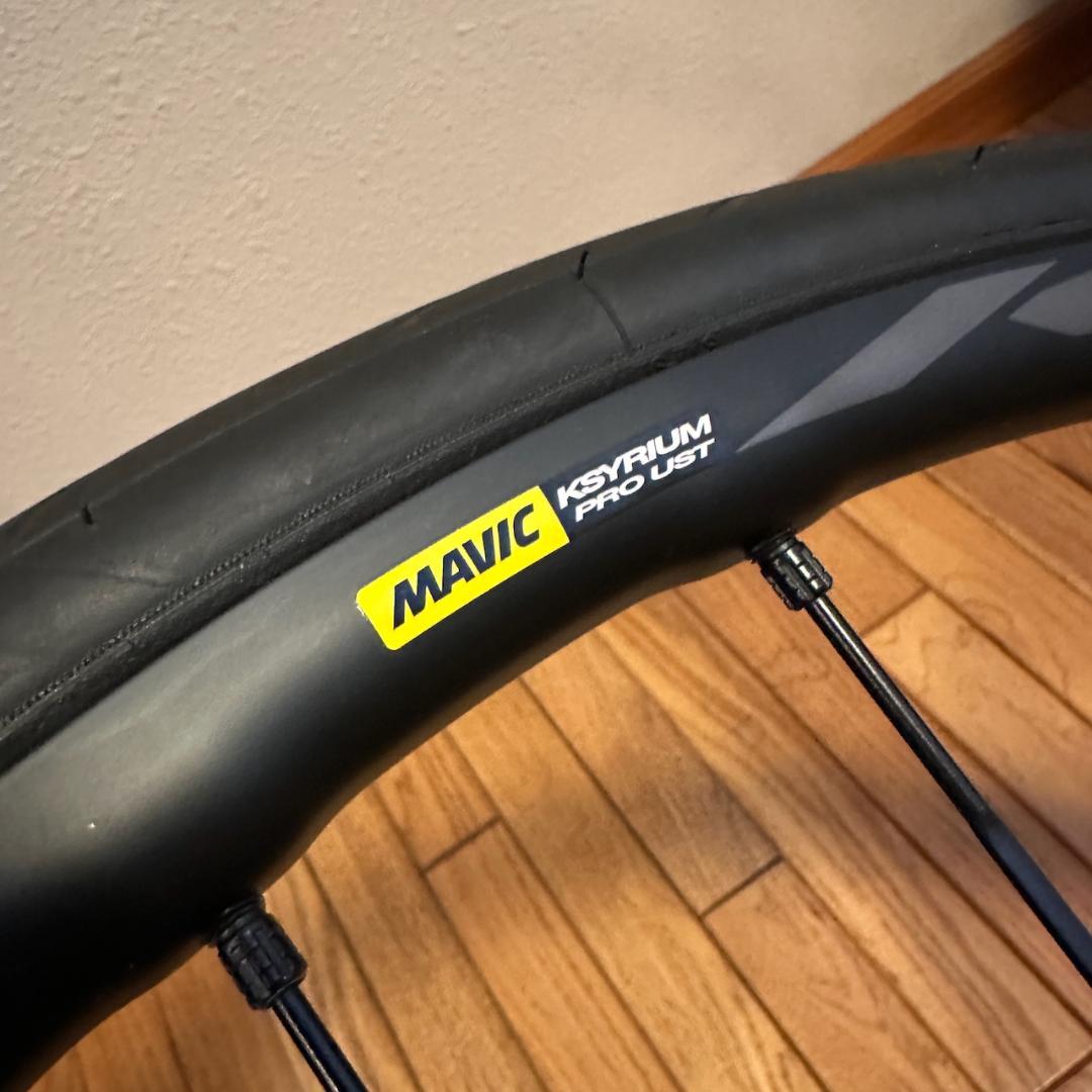 MAVIC KSYRIUM PRO UST DISC シマノ ホイールセット