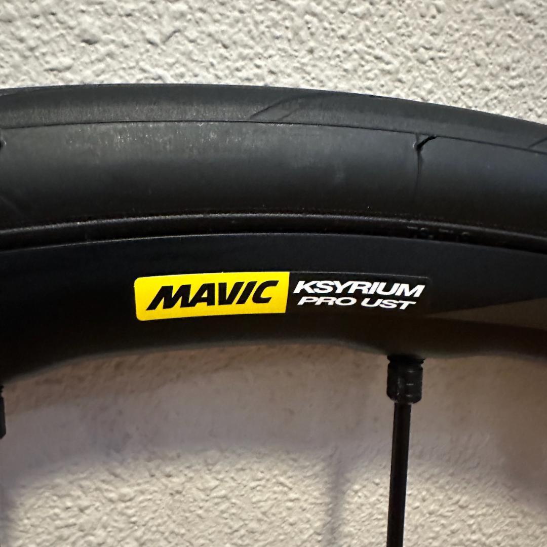 MAVIC KSYRIUM PRO UST DISC シマノ ホイールセット
