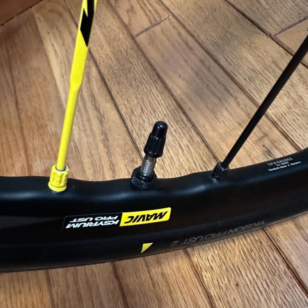 MAVIC KSYRIUM PRO UST DISC シマノ ホイールセット