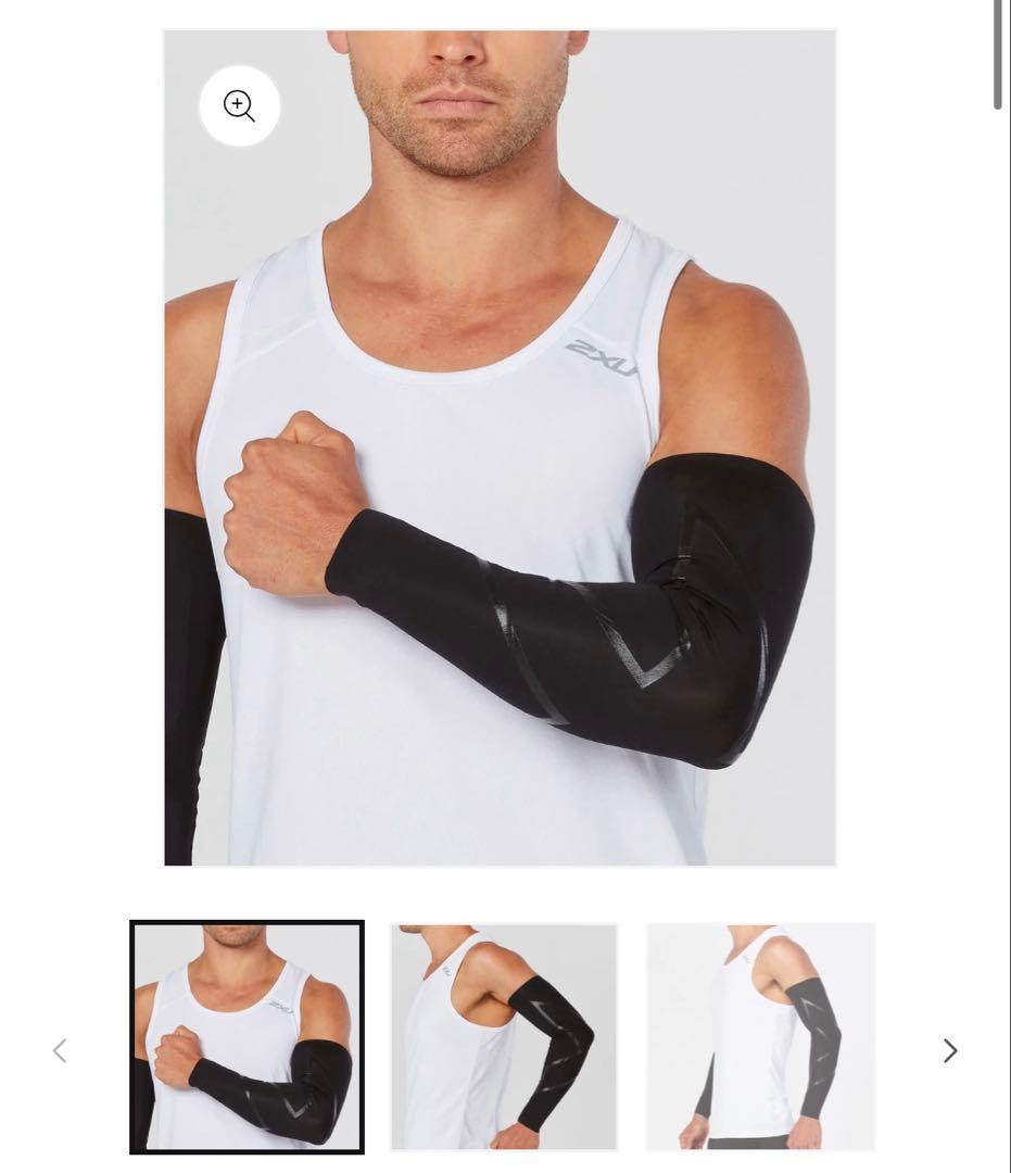 2XU アームカバー XS ブラック 左右セット