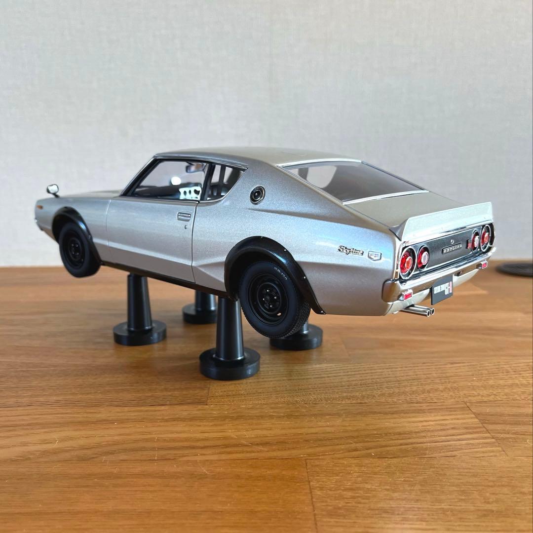【美品】1/18 オートアート 日産 スカイライン 2000 GT-R ケンメリ