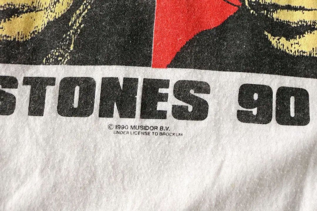 90'S ローリングストーンズ キースリチャーズ Tシャツ 白