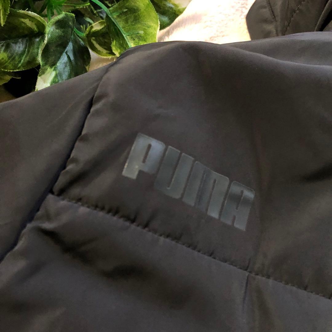 ★断捨離中！親もっち 様★PUMA プーマ　ベンチコート　ロング ブラック