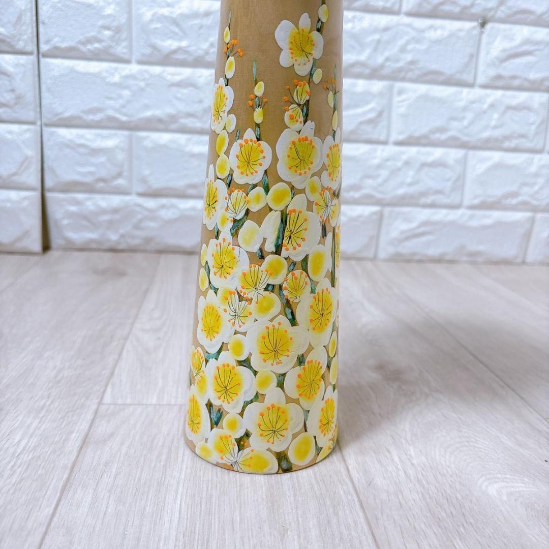 希少 梅園 高橋はじめ 逸品 こけし 内閣総理大臣賞受賞 高さ約36cm 工芸品