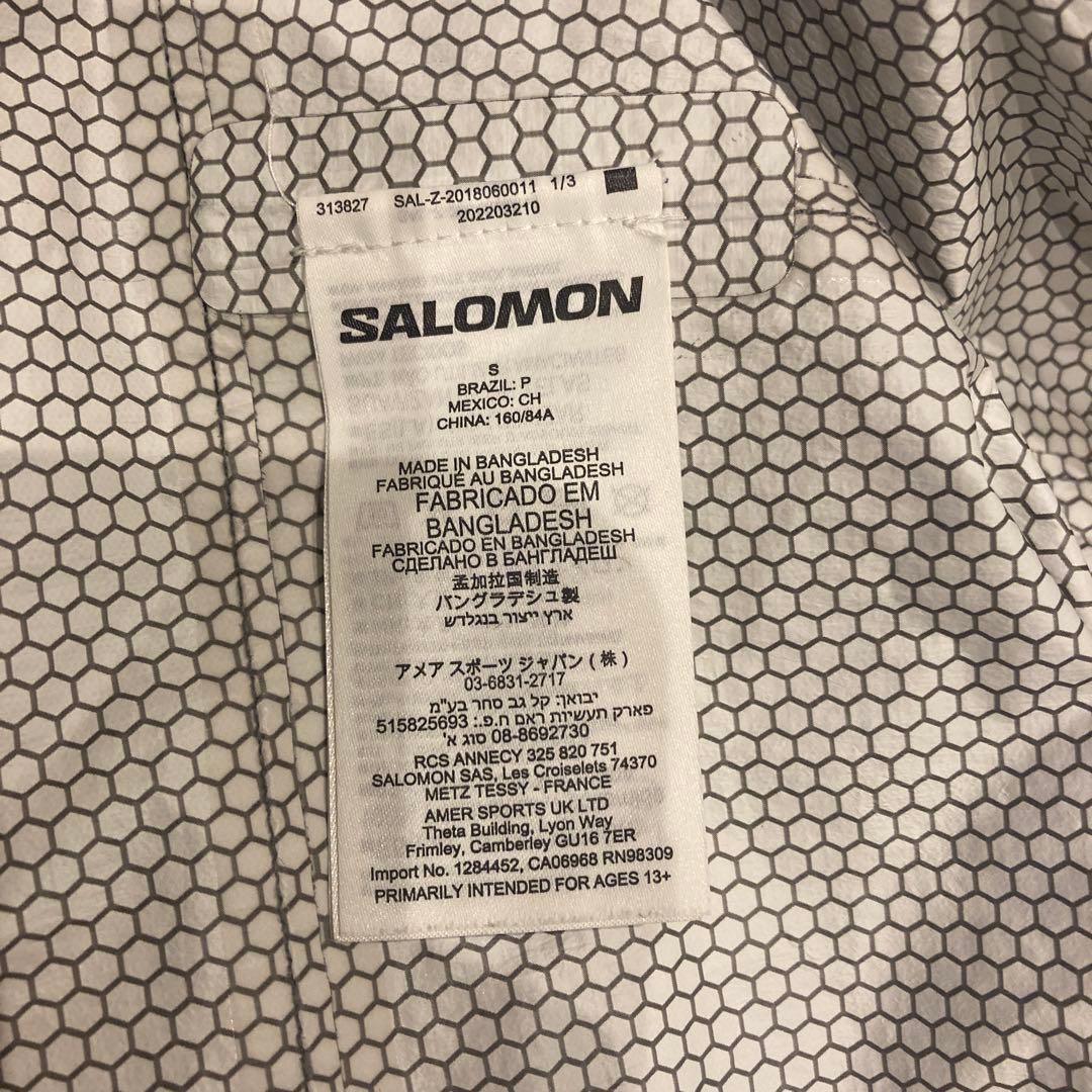 SALOMONシェルジャケット Sサイズ