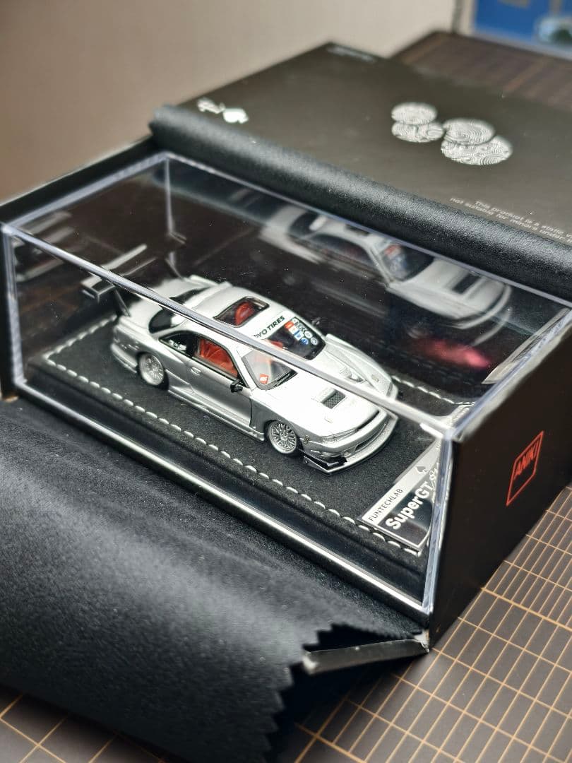 1/64 Mortal Silvia S14 SuperGT300 シルバー
