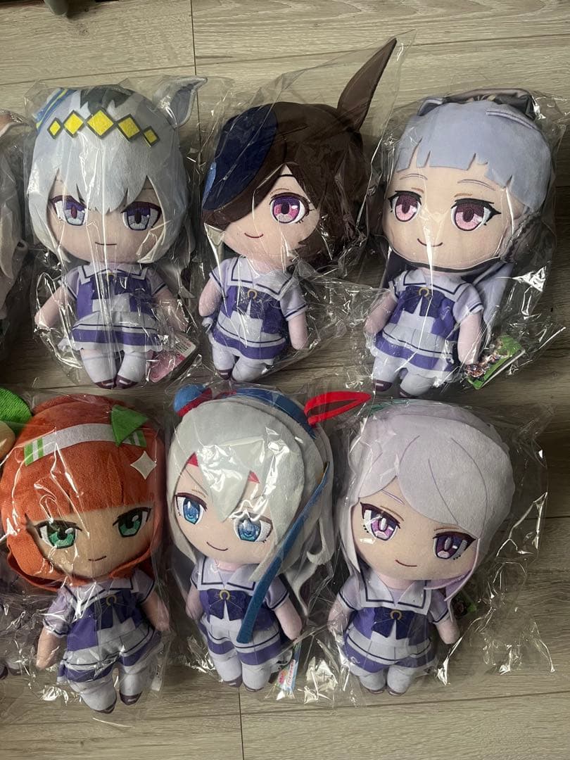 ウマ娘　プリティダービー　巨大ぬいぐるみ　タグ付き　ぬいぐるみ　10体　セット