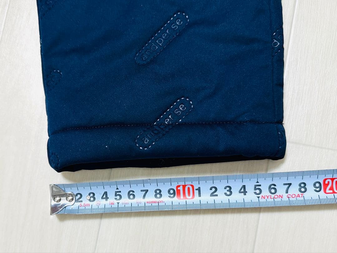 新品◆ アンパスィ ◆ 冬用中綿メンズパン◆ Mサイズ ◆ and per se