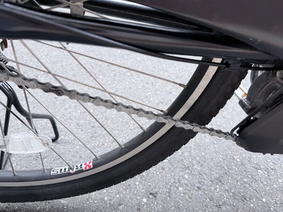 大阪府　ブリヂストン　HYDEE 電動アシスト自転車 ブラック