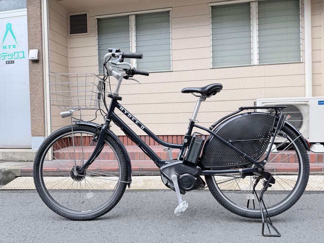 大阪府　ブリヂストン　HYDEE 電動アシスト自転車 ブラック