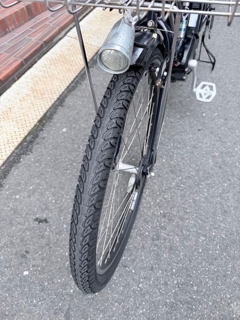 大阪府　ブリヂストン　HYDEE 電動アシスト自転車 ブラック