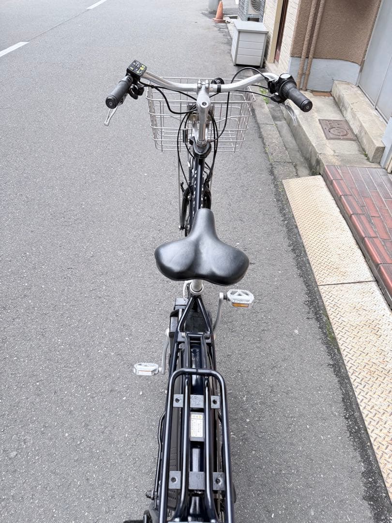 大阪府　ブリヂストン　HYDEE 電動アシスト自転車 ブラック