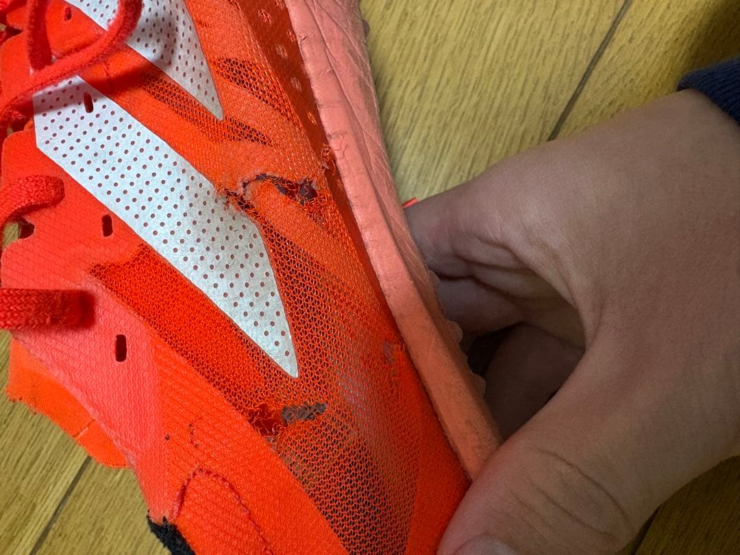 adidas ADIZERO アンビション　スパイク 25.5センチ　袋付き
