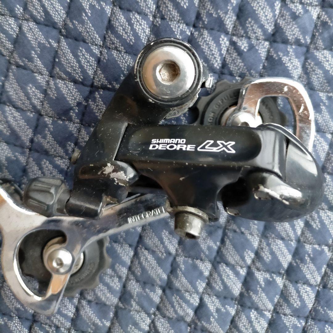 ②【90s☆ビンテージ】SHIMANO DEORE LX 前後ディレーラー