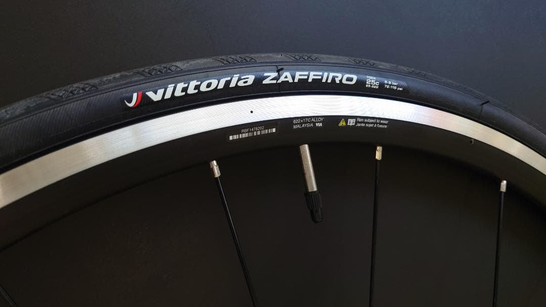 新車外し SHIMANO WH-RS100 前後/ 105 11s スプロケ付き