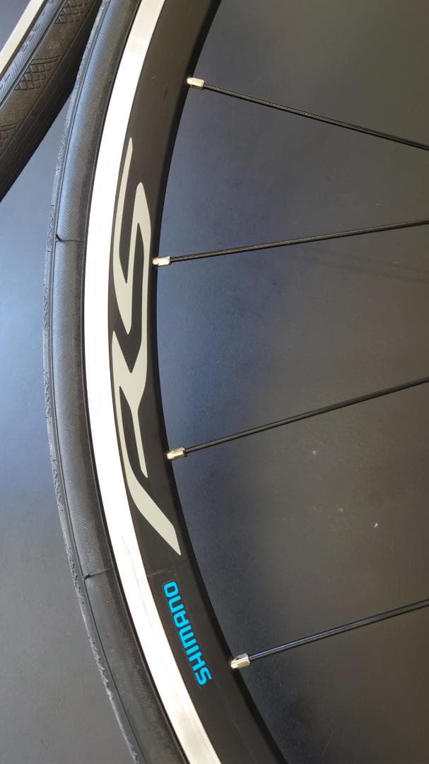新車外し SHIMANO WH-RS100 前後/ 105 11s スプロケ付き