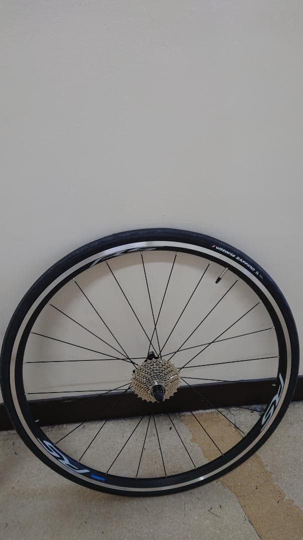新車外し SHIMANO WH-RS100 前後/ 105 11s スプロケ付き