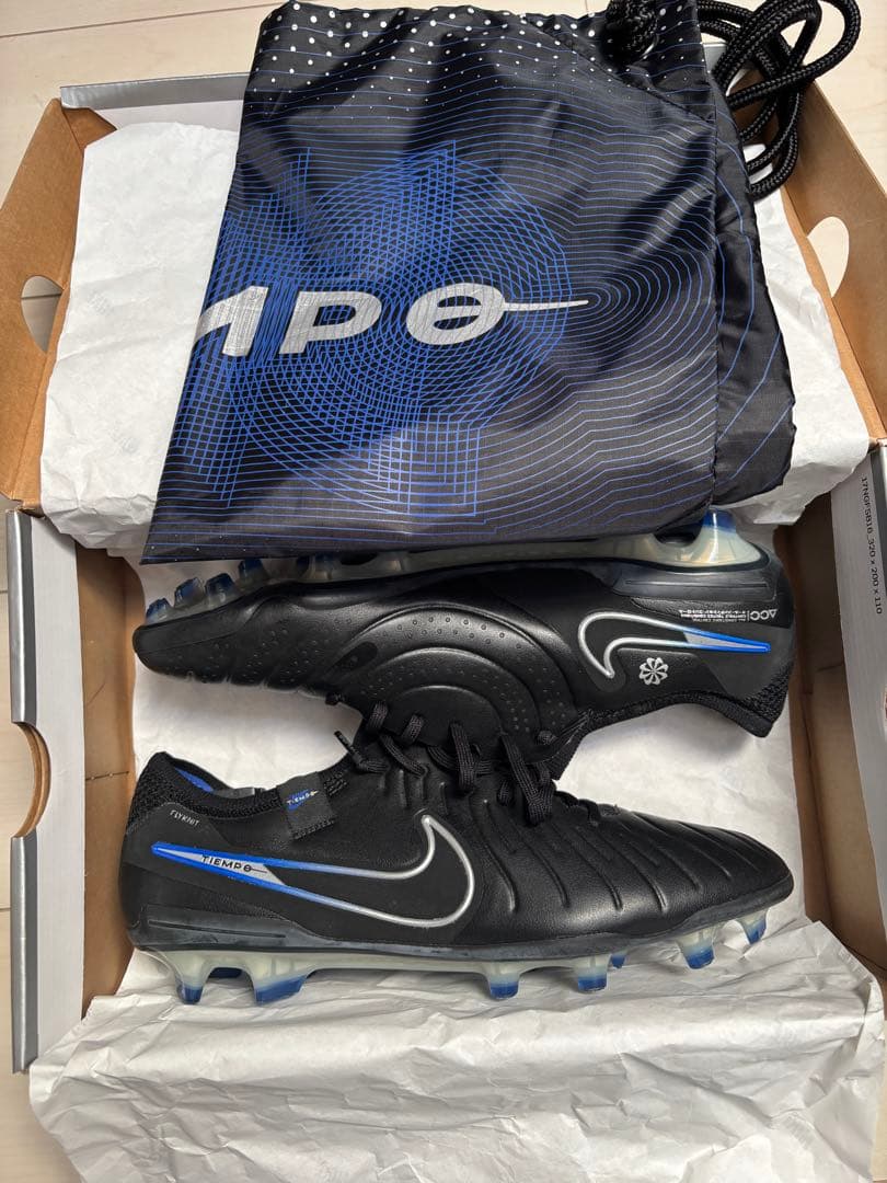 ティエンポ　レジェンド10 エリート　FG Nike ブラック　27.0