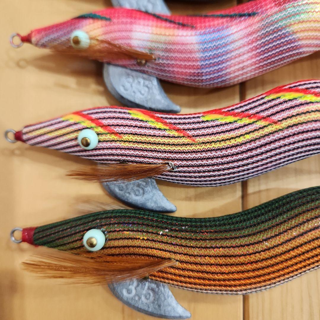 【餌木猿3.5号】スーパーシャロー1本入りの5本セット　激レア　セットNo.⑥