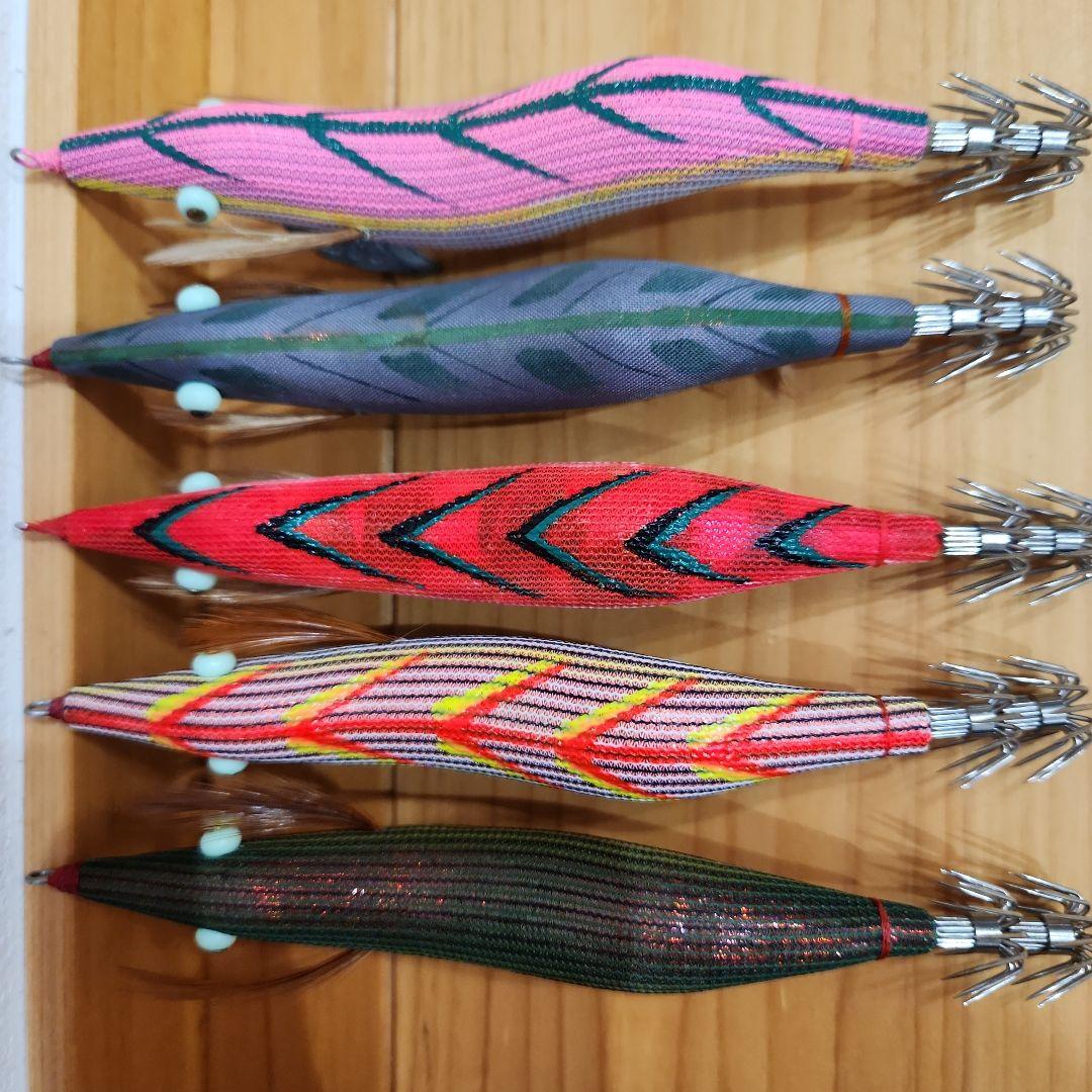 【餌木猿3.5号】スーパーシャロー1本入りの5本セット　激レア　セットNo.⑥