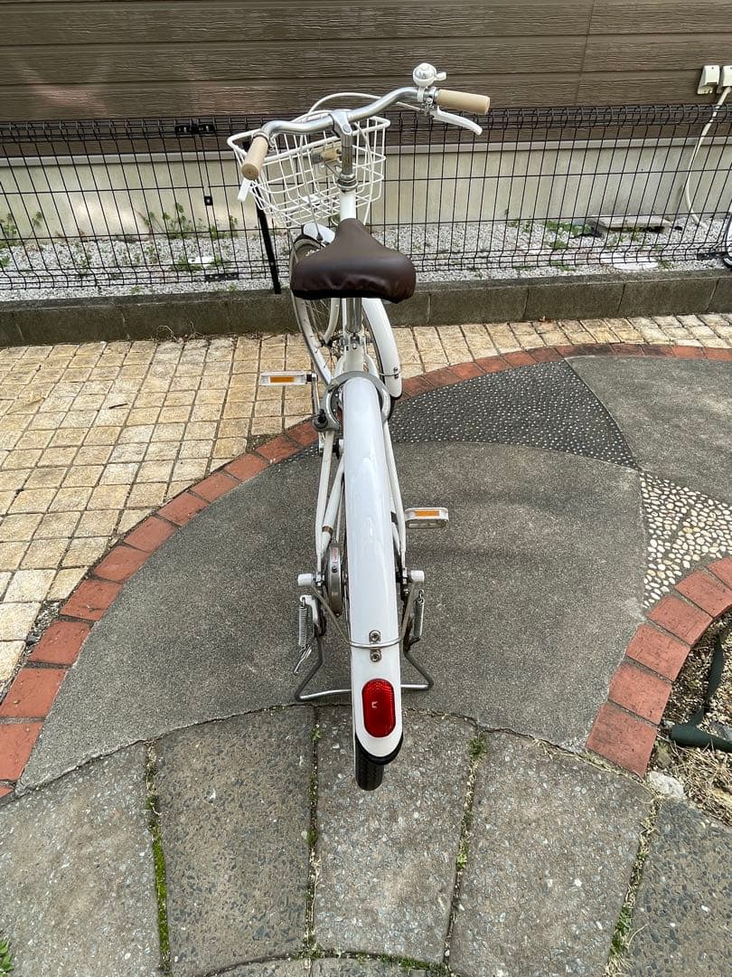 【引取限定！！】女の子用　子供用自転車 ホワイト 22インチ