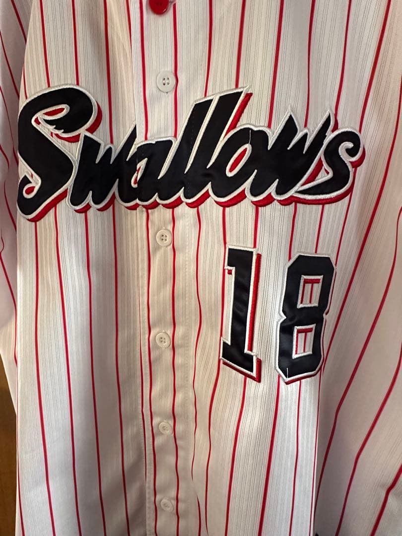 東京ヤクルトスワローズ 奥川恭伸 レプリカユニフォーム Lサイズ 美品