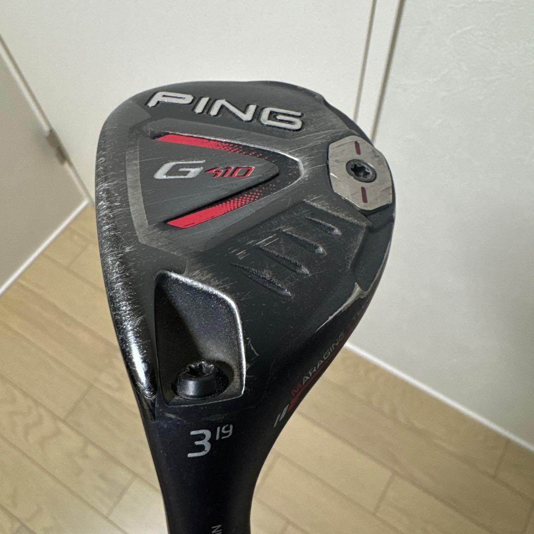 PING G410 ユーティリティ ハイブリッド　3番 19度　SR