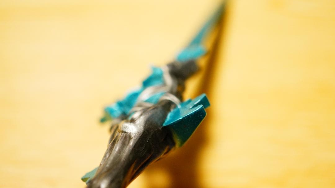 30cm結晶槍 ミニ武器 キーホルダー アクセサリ