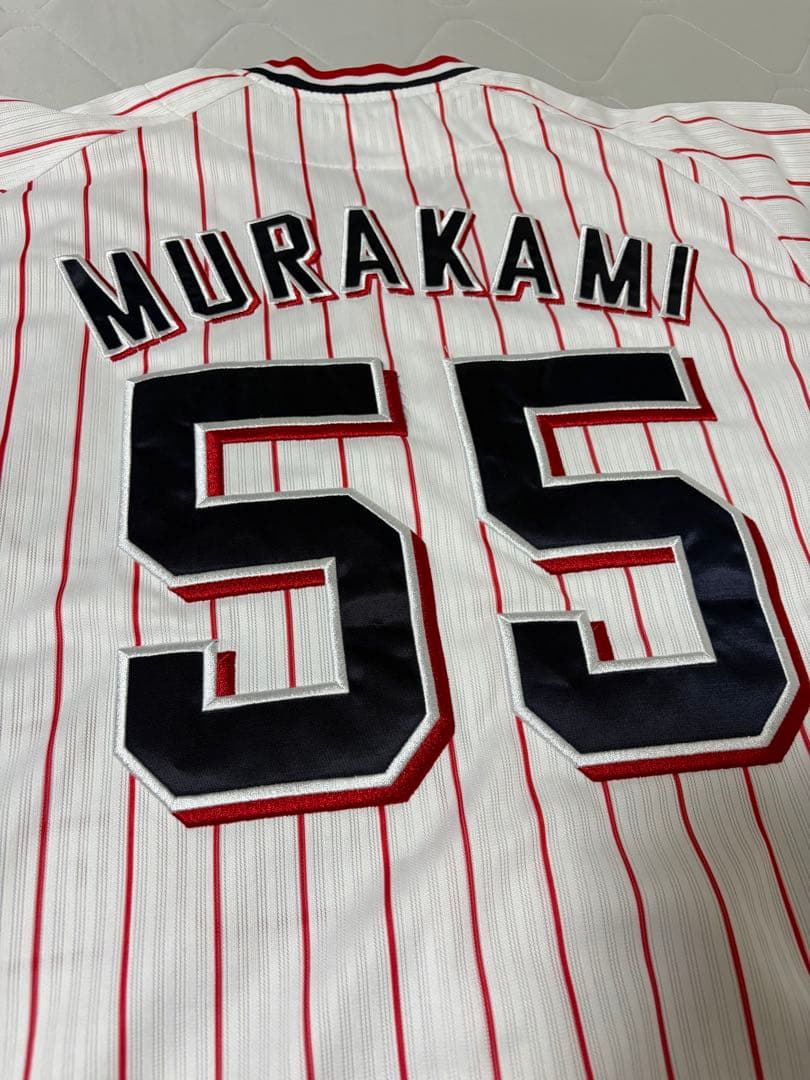 村上宗隆　レプリカ　ユニフォーム M ヤクルトスワローズ 55
