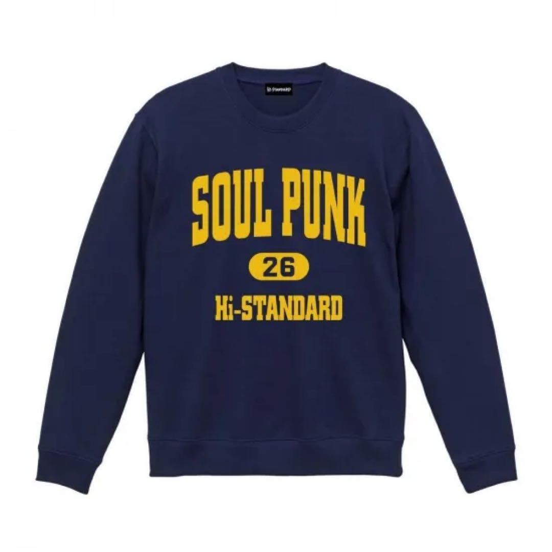 Hi-STANDARD SOUL PUNK スウェット XLサイズ ネイビー