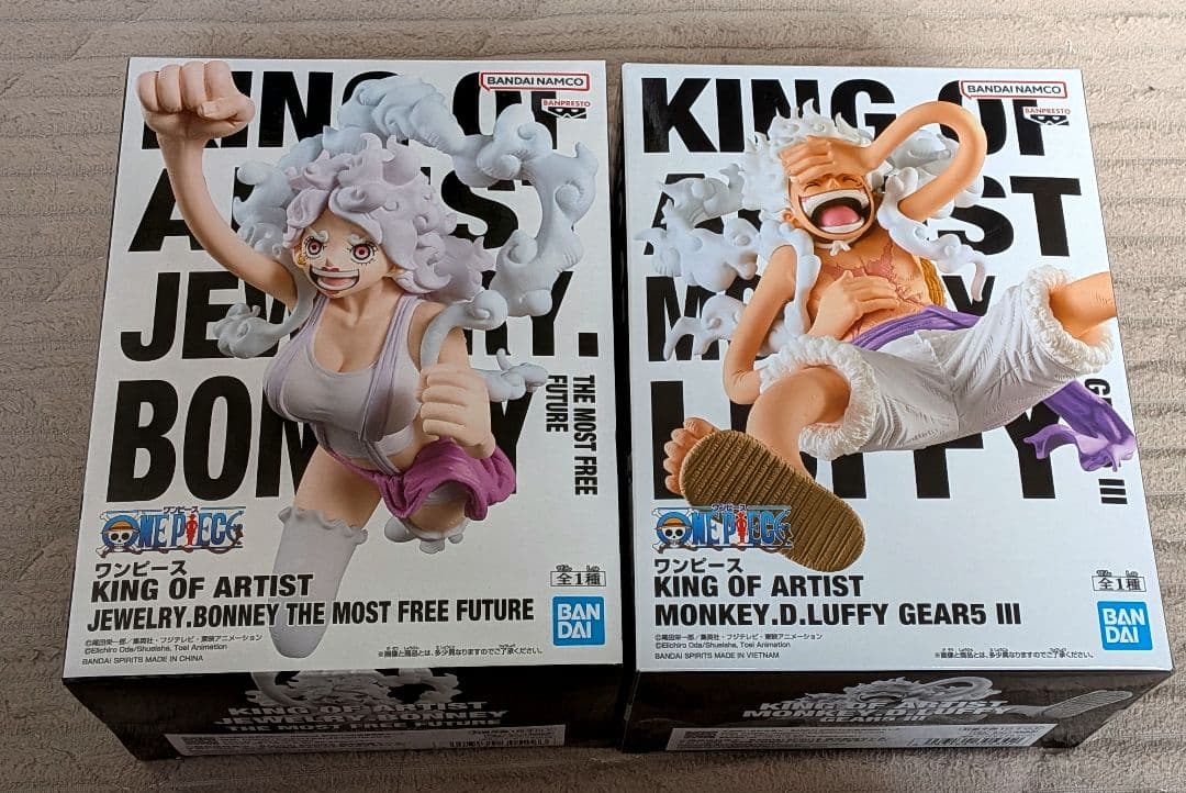 ワンピース 一番くじ サイコロクッション ルームライト フィギュア 5点セット