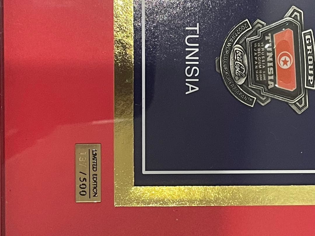 2002 FIFAワールドカップ 記念品 ピンバッジセット シリアルナンバー入り