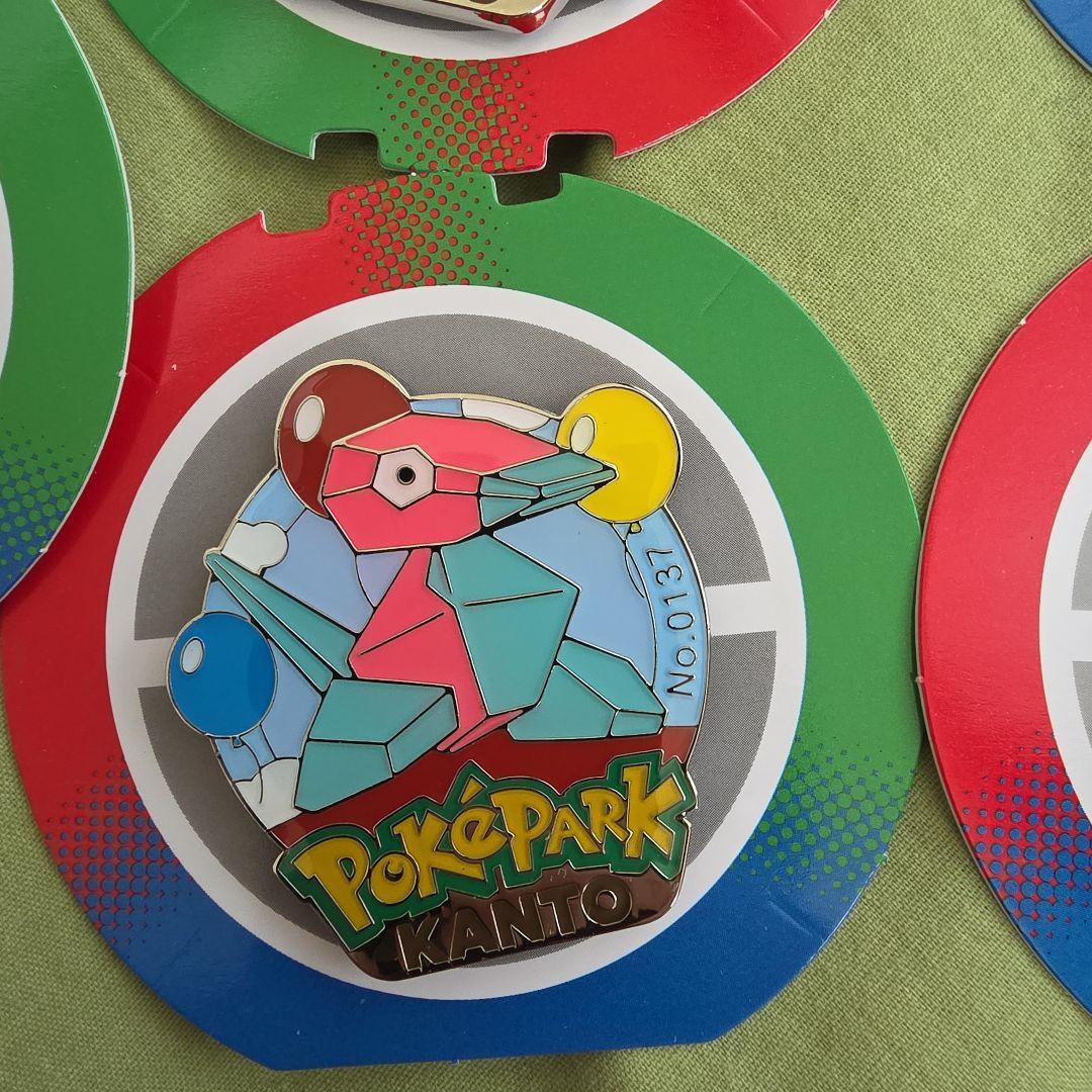 ポケパーク カントー ピンズ 10個セット　ピンバッジ