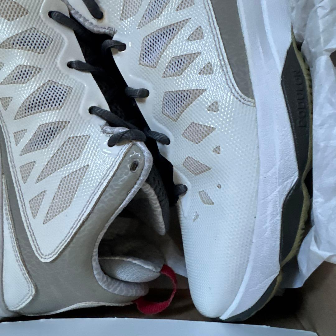 Jordan バスケットボールシューズ ホワイト/グレー