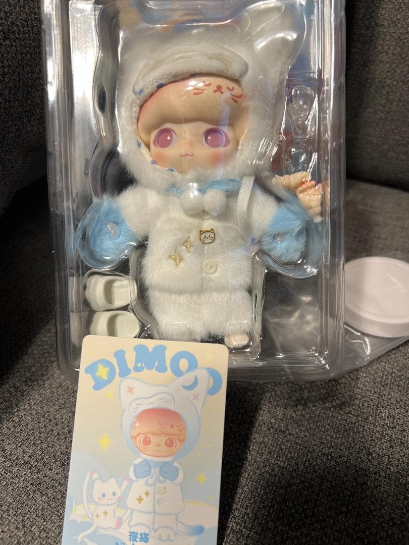 【中身確認のみ】DIMOO BJD ブラインドボックス 夜猫 大人気枠
