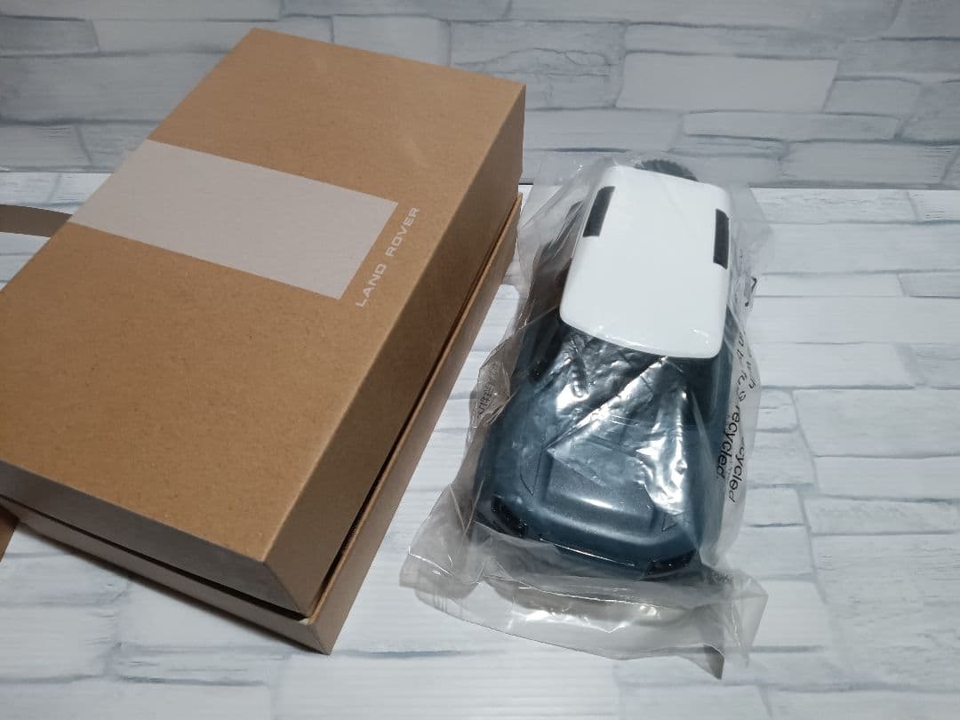 ランドローバー　ディフェンダー　アイコンモデル　ミニカー　タスマンブルー