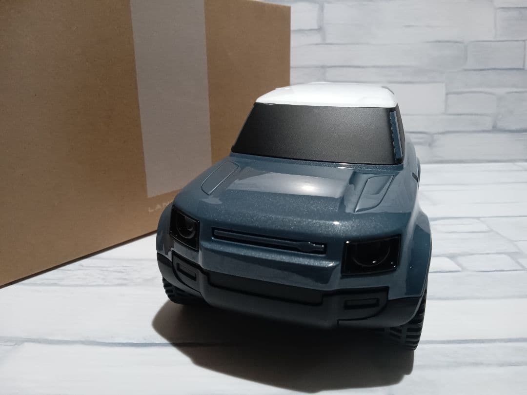 ランドローバー　ディフェンダー　アイコンモデル　ミニカー　タスマンブルー