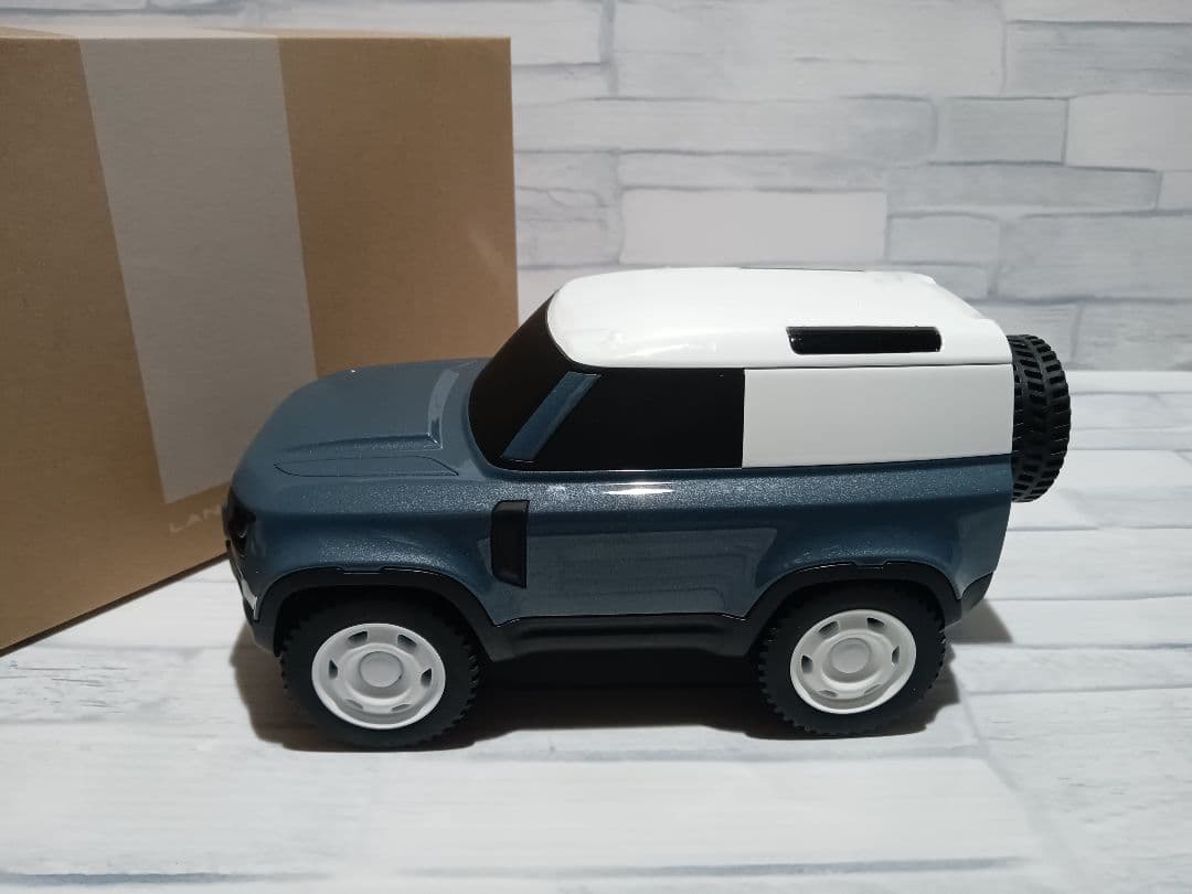 ランドローバー　ディフェンダー　アイコンモデル　ミニカー　タスマンブルー