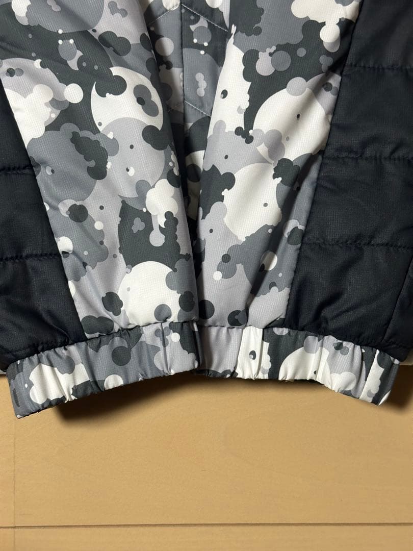 OAKLEY 中綿ジャケット 2XL 迷彩柄 保温 防寒フード付