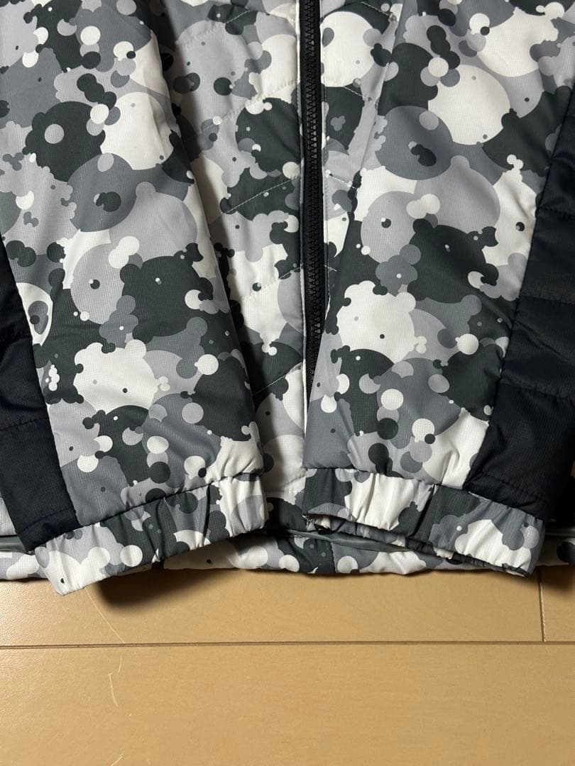 OAKLEY 中綿ジャケット 2XL 迷彩柄 保温 防寒フード付