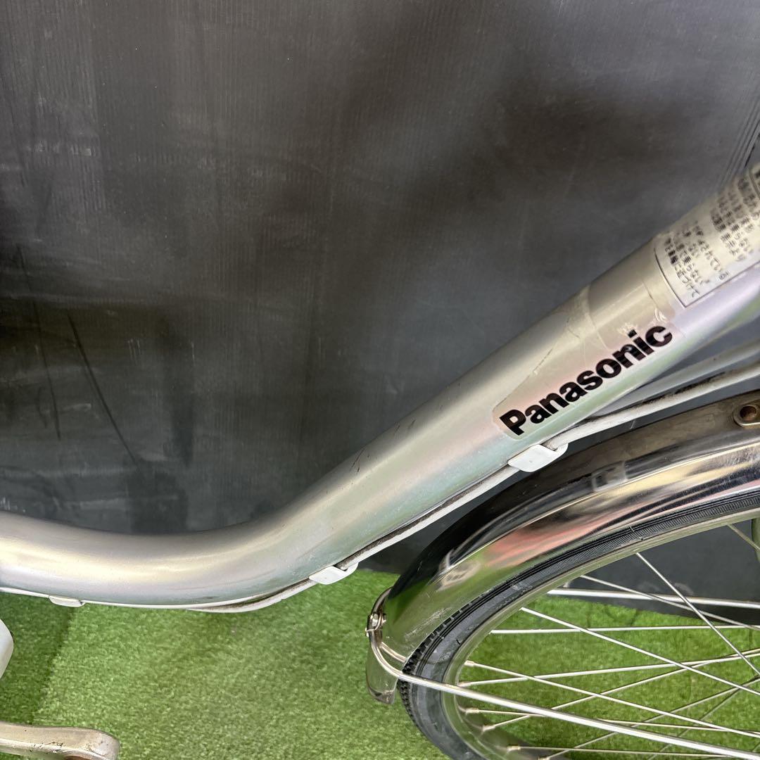 電動自転車 Panasonic Lithium vivi DX シルバー　92★