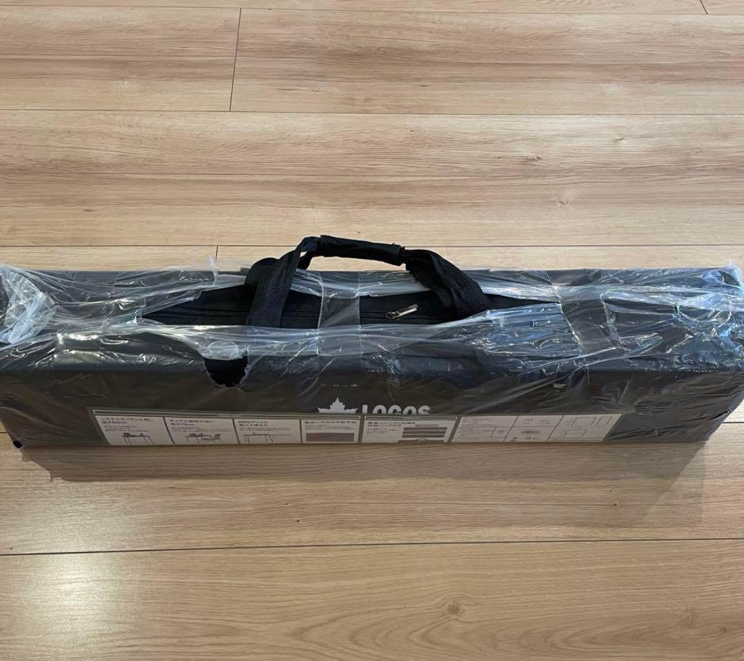 新品　ロゴス　アイアンウッドキッチン　ソロキャンプ　デイキャンプ　木製天板