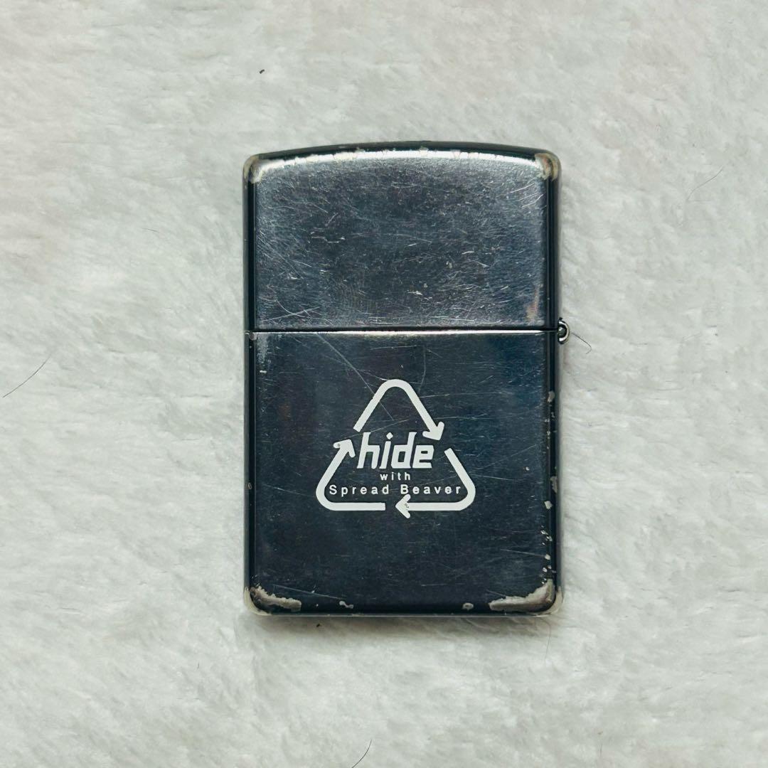 【hide】zippo ジッポー ピンクスパイダー 影