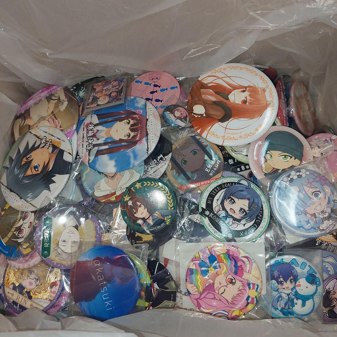 大量 約280個 アニメ ノンジャンル 缶バッジ のみ まとめ売り