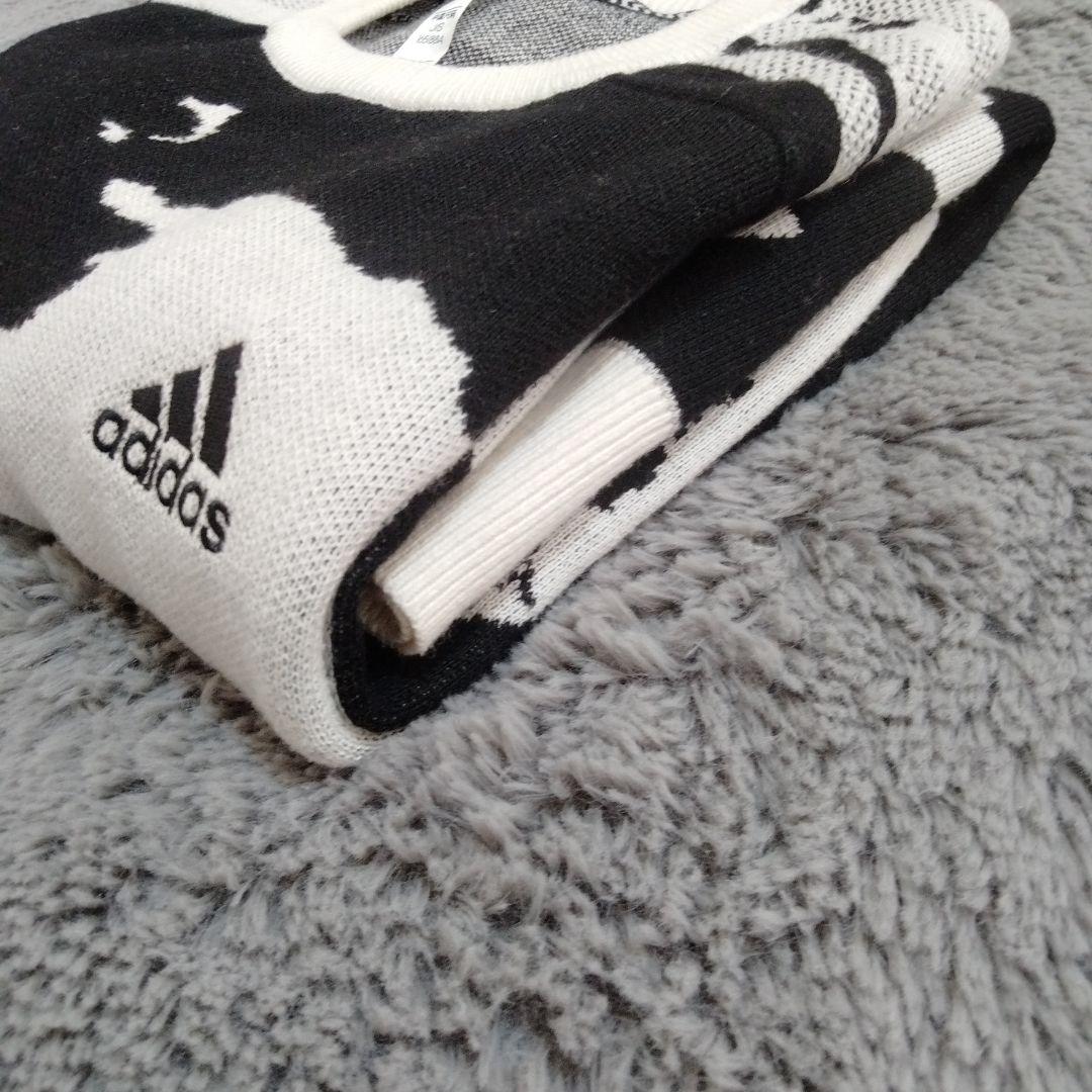 adidas♡ゴルフ柄がお洒落♡ニット♡L〜　ゴルフ/スポーツ