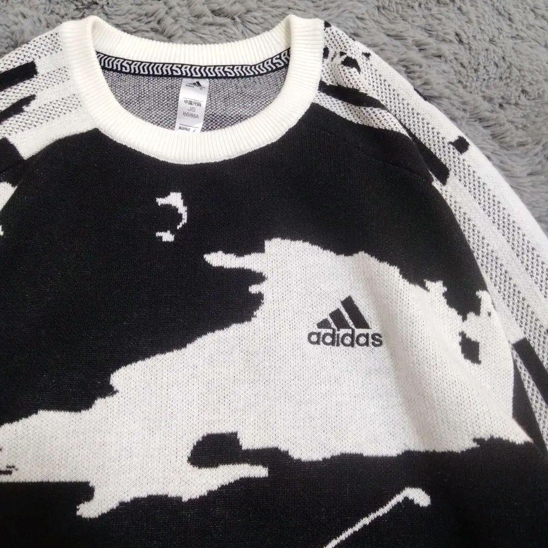 adidas♡ゴルフ柄がお洒落♡ニット♡L〜　ゴルフ/スポーツ